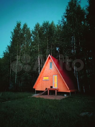 Дом 35,5 м² на участке 20 сот.