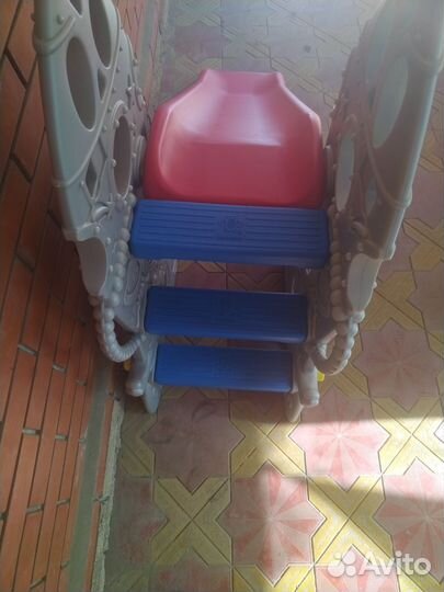 Детская горка пластиковая