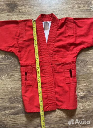 Форма для самбо детская 24 р-р 104-110