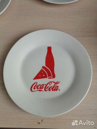 Тарелки coca cola