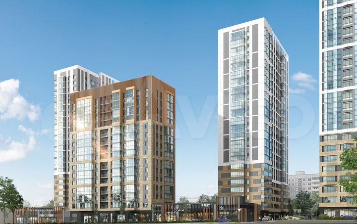 3-к. квартира, 89,5 м², 11/24 эт.