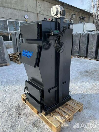 Твердотопливный котел на дровах и пеллетах