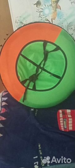 Тюбинг ватрушка(зимняя)