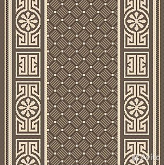 Дорожка ковровая тканая ширина 1м