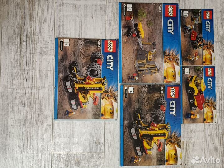 Lego city 30188 работа в шахте