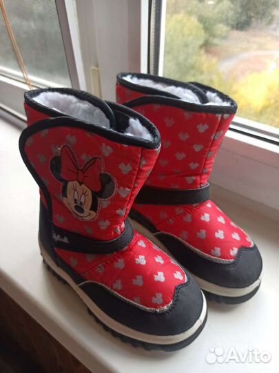 Сапожки на холодную осень 26.5 р-р