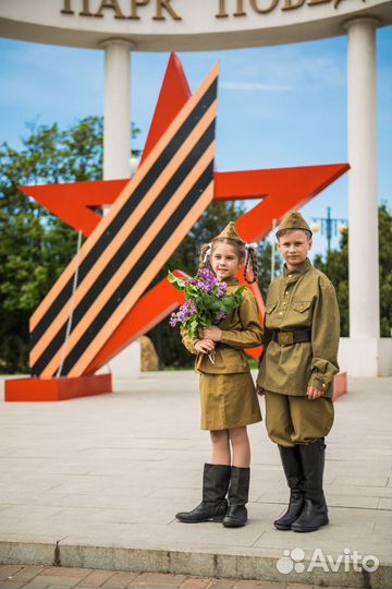 Костюм советская полевая форма (прокат)