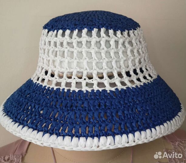 Панама из рафии