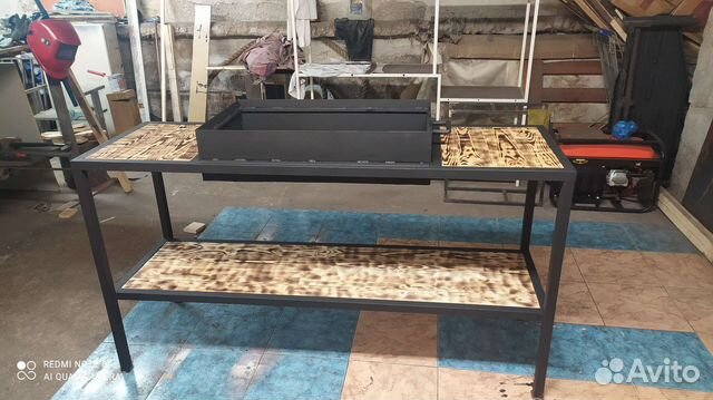 Мангал со столом