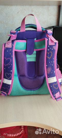 Рюкзак школьный erhaft+папка для тетрадей