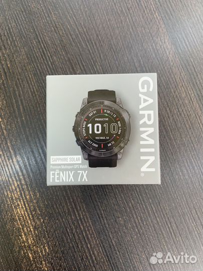 Garmin fenix 7x sapphire solar