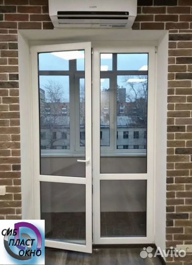 Окно пвх французское