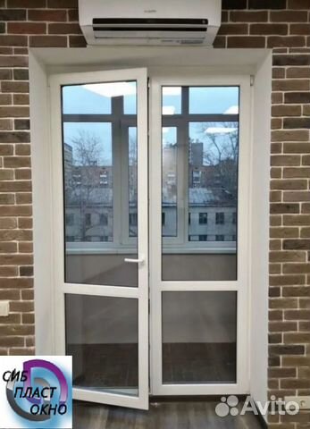 Окно пвх французское