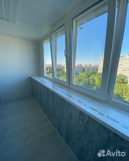 Остекление балконов и лоджий под ключ