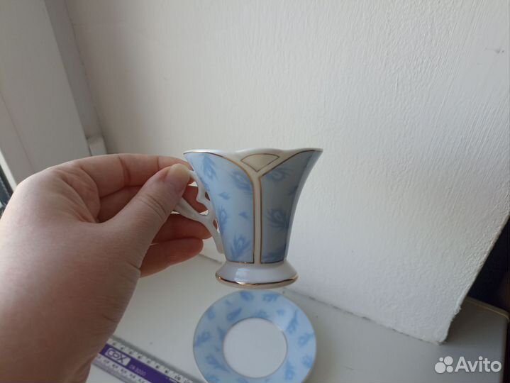 Кофейный Сервиз 6 персон Фарфор Yamasen с принтом