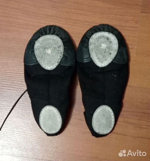 Балетки для танцев черные