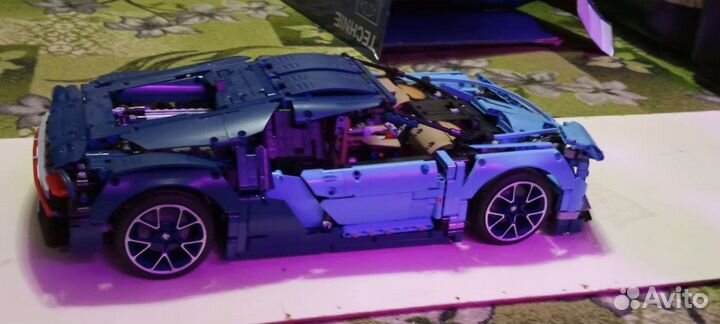 Lego Technic 42083 Bugatti Chiron(аналог)