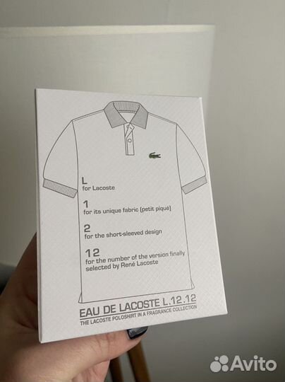 Lacoste L 12 12 Blanche Pure