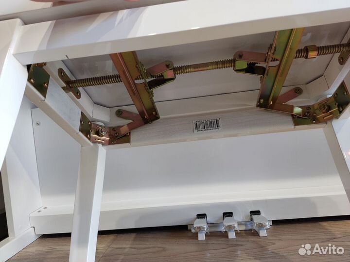 Rin HY-PJ018b-gloss-white - Банкетка для пианино