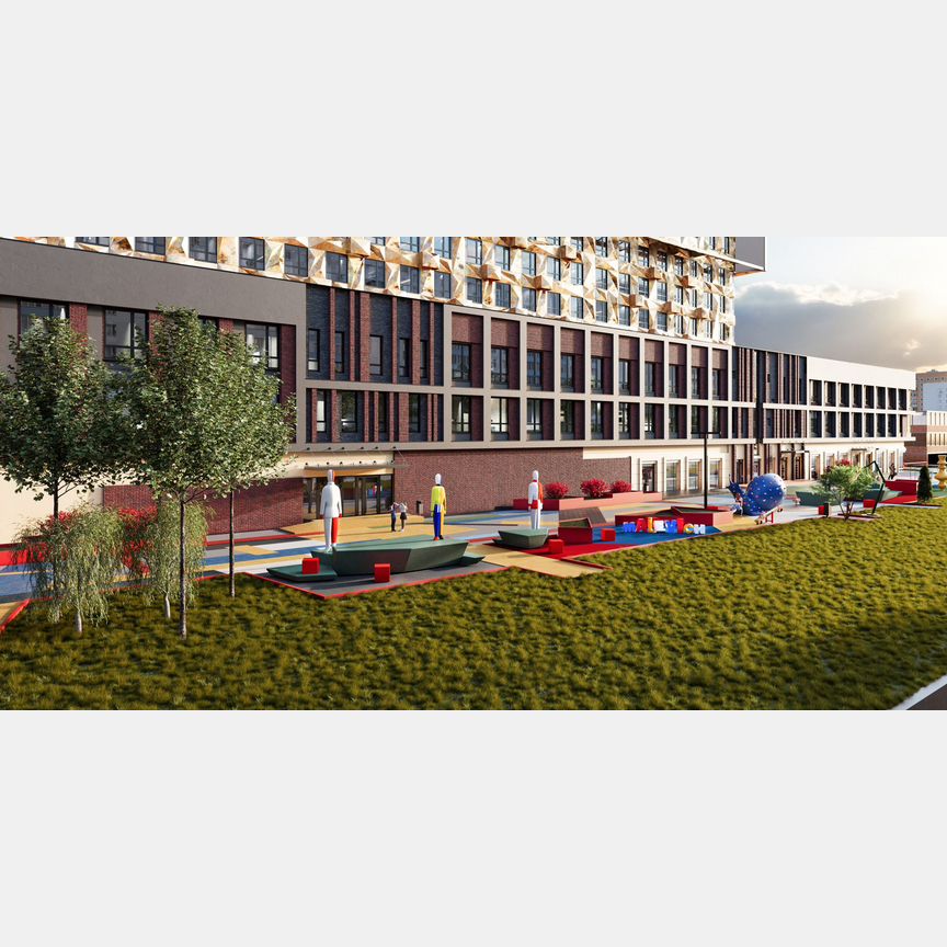 1-к. квартира, 45,2 м², 22/28 эт.