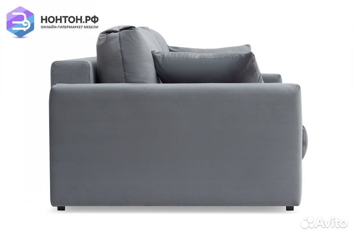 Диван тик-так Монарх темно-серый