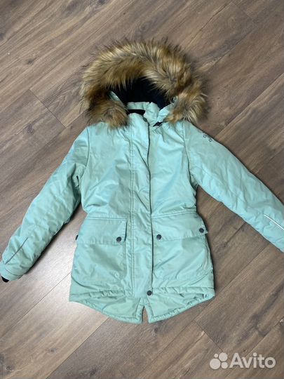 Зимний костюм для девочки 128