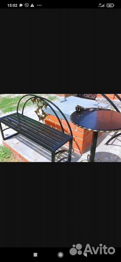 Столики скамейки на магилку