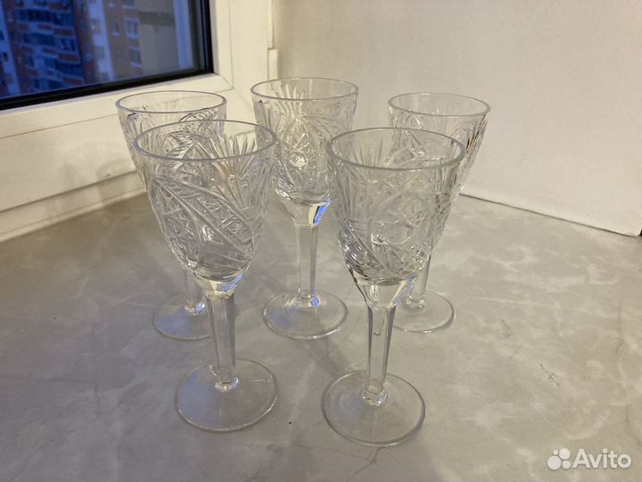 Бокалы, рюмки Дятьковский хрусталь