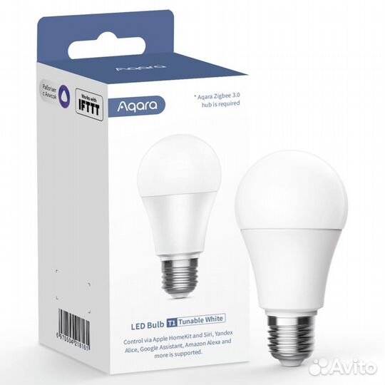 Умная лампочка Aqara Light Bulb T1 E27 A60