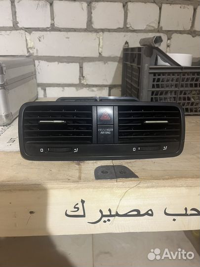 Воздуховод центральный Skoda Yeti