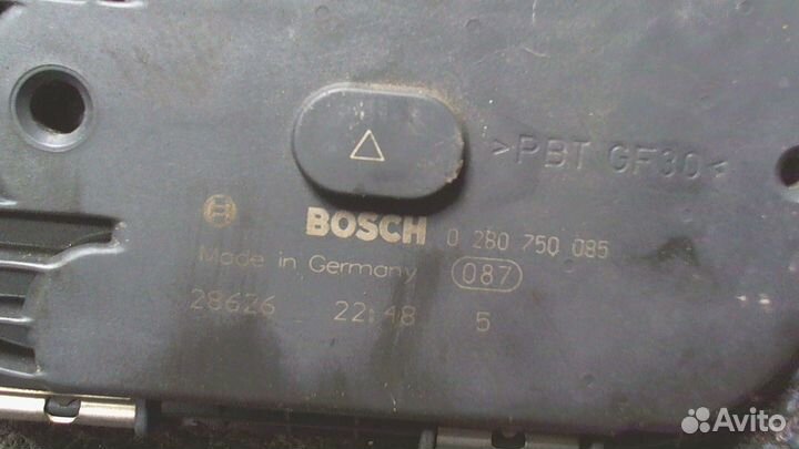 Заслонка дроссельная Peugeot 206, 2002