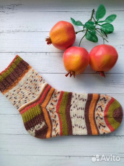 Носки женские (38 р.). Ручная вязка