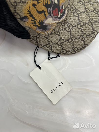 Кепка Gucci Tiger GG Supreme