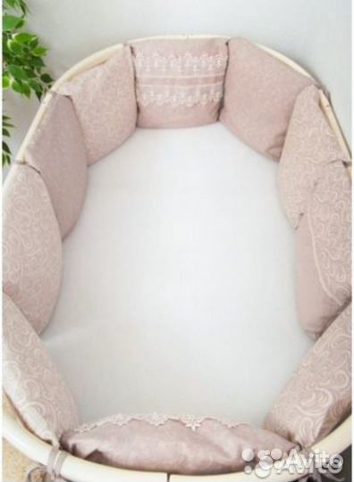 Новые бортики в кроватку