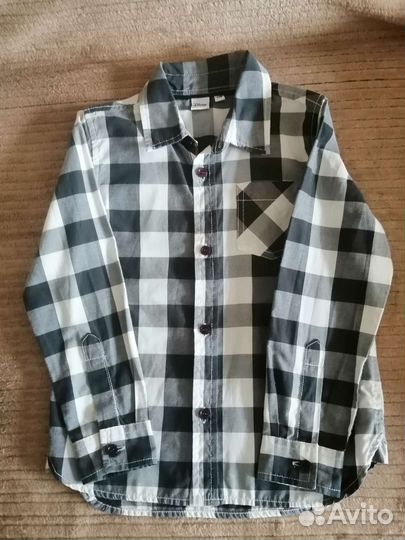 Рубашка, брюки и свитшот, р. 116-122