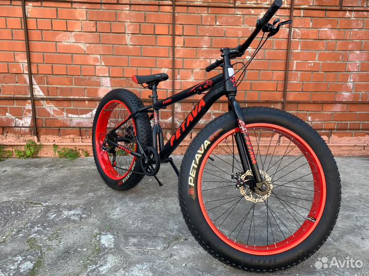 Велосипед фэтбайк с жесткой вилкой