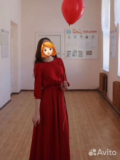 Платье в пол