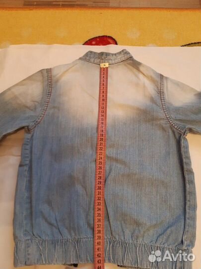 Костюм джинсовой для мальчика 2-4 года