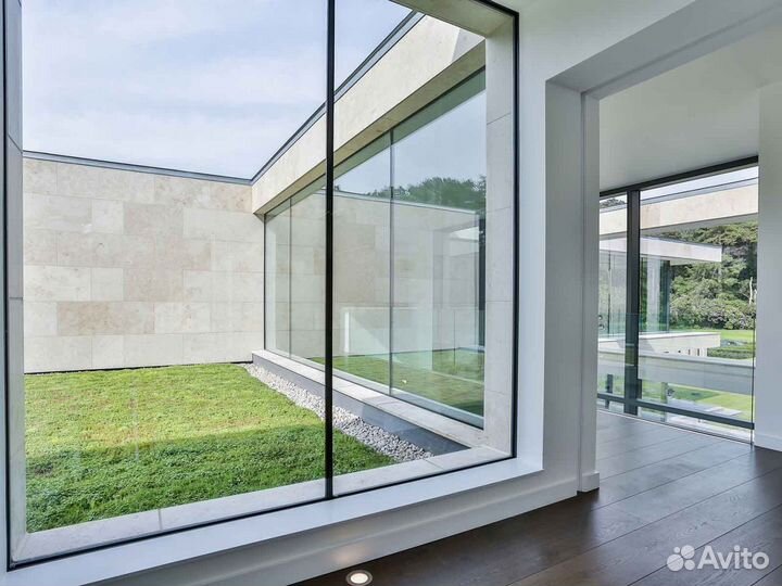 Ремонт окон, стеклопакет Двухкамерный RAL6224