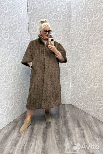 Шуба/жакет под норку р.58-62