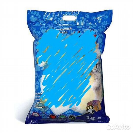 Пакеты с дизайном для кошачьего наполнителя