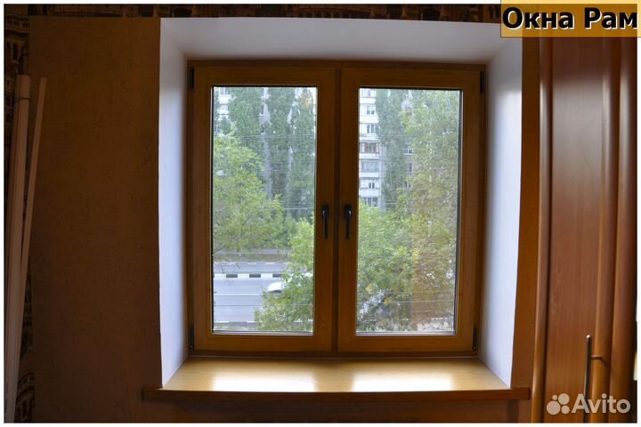 Пластиковые окна в деревянный дом