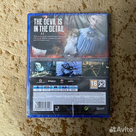 Игра Sherlock Holmes: The Devil's Daughter PS4 PS5