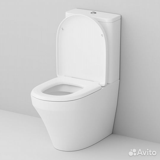 C508607WH Inspire, унитаз-компакт, универсальный