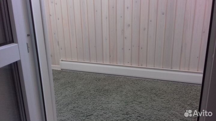 Теплый плинтус на балкон