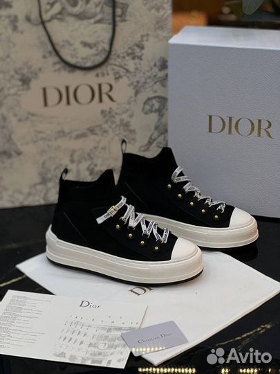 Высокие кеды Christian Dior Walk'n