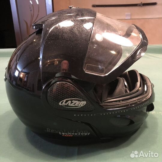 Шлем для снегохода с подогревом