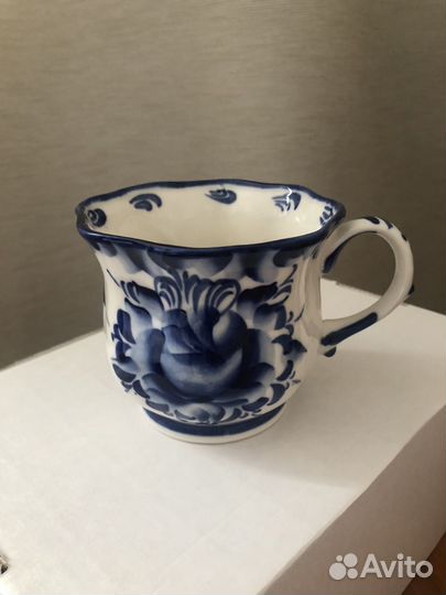 Чайные чашки гжель