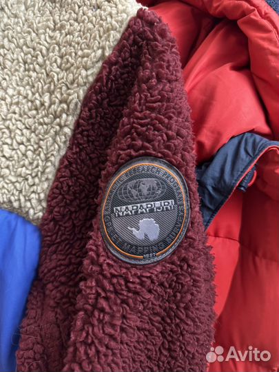 Флисовая кофта napapijri (Шерпа)