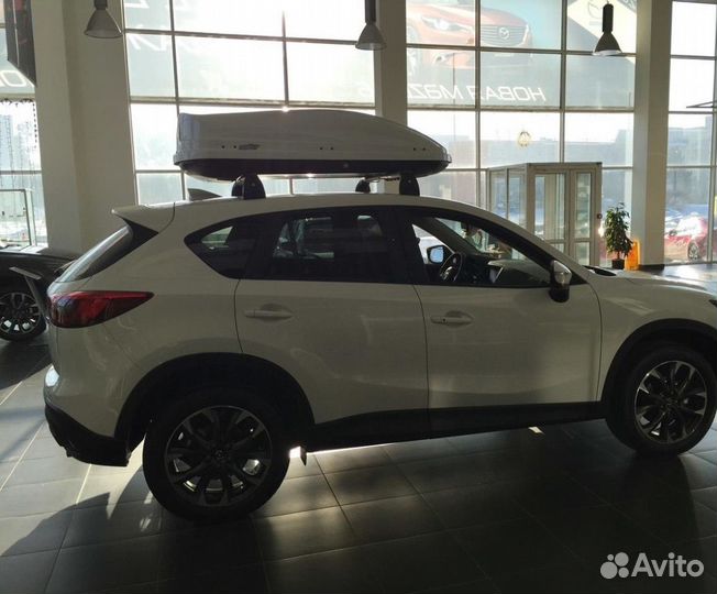 Авто бокс багажник на крышу Koffer 430л белый